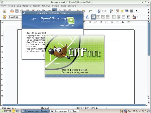 Для этого дистрибутива были специально доработаны такие популярные программы, как OpenOffice и QIMP