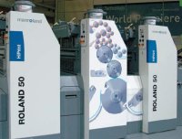 Двухстраничная Roland 50 построена на той же универсальной технологической платформе, на которой производятся все листовые машины manroland вплоть до формата XXL