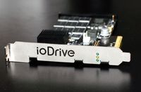 Устройство ioDrive, построенное на базе флэш-памяти, способно выполнять сотни тысяч операций ввода/вывода в секунду с очень малым временем задержки 