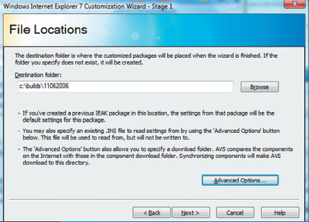 Экран 2 . Настройка автоматической загрузки компонентов IE 7.0