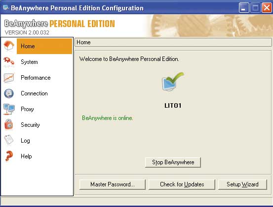 Рис. 1. Конфигурация сервера