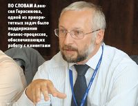 По словам Алексея Герасимова, одной из приоритетных задач было поддержание бизнес-процессов, обеспечивающих работу с клиентами