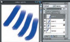 Настраиваемые текстуры бумаги придадут вашему творению абсолютную реалистичность при уровне детализации, недоступном для традиционной фотографии. Здесь был проведён эксперимент: созданы слои с заменой типа бумаги в регуляторе Paper Selector. Результат налицо!