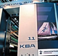Система автоматической смены печатных форм KBA PlateTronic (сотня которых уже работает в машинах Cortina) обеспечивает быструю переналадку: 2-минутный переход на тираж 