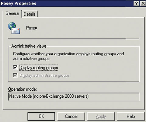Экран 3. Перевод организации Exchange в однородный режим