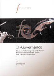 Рисунок 1. Петер Бинерт и Бруно Вильдхабер. Корпоративное управление информационными технологиями. Стратегическое управление и контроль над информационными системами как часть нового корпоративного управления. Glattzentrum 2007, 176 стр., ISBN 978-3-033-01059-8, 46 евро. 