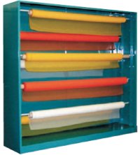 Рис. 1. Трафаретные ткани надо хранить в специальных шкафах