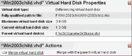 Экран 1. Инспектирование VHD перед импортом
