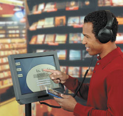 В рамках своей инициативы Consumer Services Initiative корпорация IBM работает над расширением функциональности и возможностей управления киосков. Во многих системах используются операционная система, изначально разработанная для применения на атомных подводных лодках