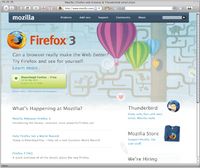 По мнению аналитиков, Firefox 3.0 — это эволюционное, а не революционное обновление