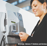 Рисунок 3. Биометрический контроль доступа с применением смарт-карты и сверкой отпечатков пальцев повышает  уровень безопасности при доступе в здание. 