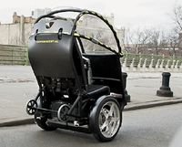 Новое транспортное средство способно передвигаться со скоростью до 55 км/ч и проходить без перезарядки аккумулятора до 55 км