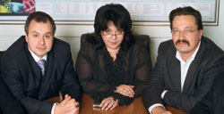 Слева направо: В. Сидоров, И. Иоаннесян, В. Семёнов