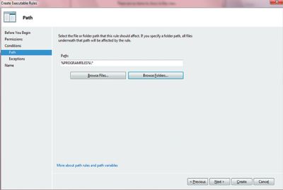 Экран 3. Автоматическое создание исполняемых правил