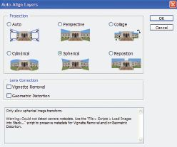 Рис.9. Auto-Align Layers