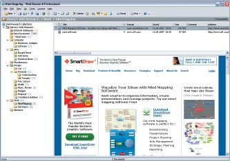 Web Research успешно сохраняет даже сложные страницы со скриптами и анимацией