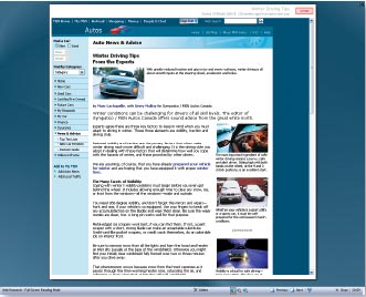 Страница архива Web Research в полноэкранном режиме просмотра