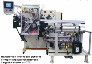 Перемотчик небольших рулонов с опциональным устройством загрузки втулок от CTC