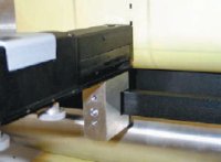 Рис. 4. Нанесение позиционного кода струйным принтером