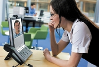 Рисунок 1. С помощью системы E20 Tandberg намеревается «завоевать» письменные столы предприятий.