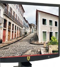 Времена серых, похожих друг на друга дисплеев постепенно уходят в прошлое, производители экспериментируют с дизайном, придавая своим моделям индивидуальность. Компания Acer также не чужда подобных веяний, что и подтвердила, продолжив выпуском новой модели серию для увлеченных геймеров. Мониторы Ferrari F-22 производятся в ограниченном количестве, причем на каждом аппарате с тыльной стороны прикреплена алюминиевая табличка с выгравированным на ней индивидуальным номером