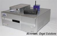 Рисунок 4. Немецкие предприятия принимают активное участие в развитии WLAN. Помимо компании Funkwerk свое оборудование предлагают и специализированные предприятия, к примеру Engel Solutions. Гибкие решения семейства ePCP этого производителя позволяют строить соединения с мощным шифрованием. 