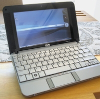 HP 2133 Mini-note, весящий всего 1,19 кг, имеет корпус из анодированного алюминия