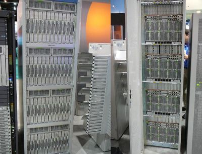 Традиционную корзину Sun Blade 6000 дополняет стойка Sun Blade 6048 