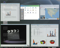 По своему графическому пользовательскому интерфейсу редакция Linux XP Home Edition максимально приближена к Windows Vista