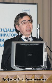 Профессор А. И. Синопальников