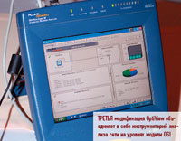 Третья модификация OptiView объединяет в себе инструментарий анализа сети на уровнях модели OSI 