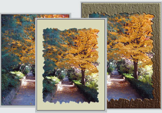 Рис. 4. Рамка, созданная фильтрами в быстрой маске