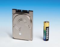 Toshiba, представляя 1,8-дюймовые диски увеличенной емкости, не намерена упускать бурно растущий рынок ультрамобильных компьютерных систем