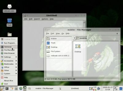 Moblin 2.0 -- усеченный вариант Linux, оптимизированный для небольших экранов нетбуков и мобильных Internet-устройств, отличающийся простотой пользовательского интерфейса и улучшенными функциями энергосбережения 