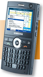 Samsung SGH i600 — высокотехнологичный смартфон от именитого производителя с «продвинутыми» возможностями. Аппарат оснащен QWERTY-клавиатурой и способен работать в сетях третьего поколения стандарта UMTS/HSPDA