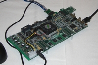 Опытный образец устройства, сжимающего в реальном времени видеосигнал высокой четкости 