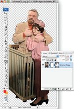 Рис. 2. Обтравку изображения можно выполнить несколькими способами, но поскольку в даль-нейшем придется обрабатывать полученное изображение, то нас интересует самый простой и быстрый метод