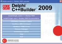 CodeGear RAD Studio 2009: начало установки