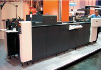 HP UV Coater представили как коммерческий продукт ещё в марте на предвыставочном мероприятии HP в Израиле