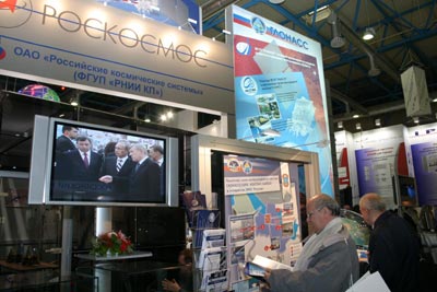 Центральное место нынешней выставки «Связь-Экспоком» заняла экспозиция системы ГЛОНАСС 