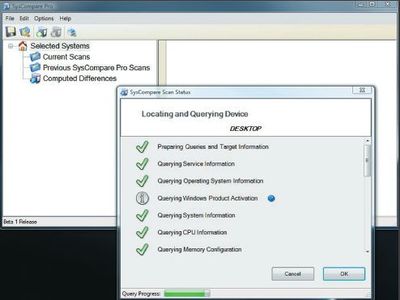Графический интерфейс SysCompare Pro