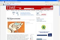 Термин "гиперсвязанные" (hyperconnected) вошел в лексикон специалистов после публикации одноименной статьи в журнале Time весной прошлого года 
