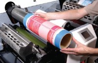 Рукавные формы на гибридной печатной машине MPS EF