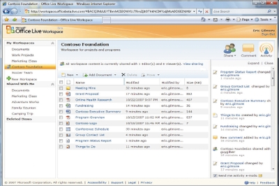 Activity Pane помогает держать под контролем все, что происходит в вашем рабочем пространстве, а также отслеживать поступление электронных сообщений, поэтому вы всегда знаете, что пользователи, работающие в одном с вами рабочем пространстве, производят изменения
