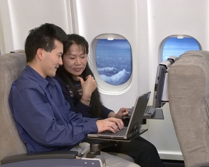 В 2008 году беспроводные локальные сети Wi-Fi вернулись в небо 