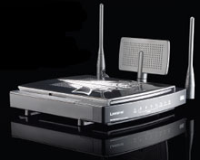 Маршрутизатор Linksys Wireless-N Gigabit Gaming Router выделяет более высокий приоритет для потокового видео, IP-телефонии и других чувствительных ко времени отклика приложений