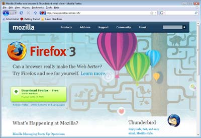 По мнению аналитиков, Firefox 3.0 – это эволюционное, а не революционное обновление 