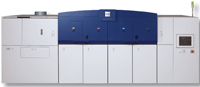 Цветная машина непрерывной печати Xerox 490/480 на Drupa будет печатать материалы с 600 dpi. Скорость работы до 70 м/мин или 493 односторонних двойника А4 (25 м/имн в режиме дуплекса). Будет поставляться в США в этом году