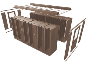 Рисунок 3. Принцип «горячих» проходов от APC.