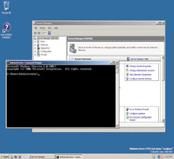 Разработчики Windows Server 2008 RC1 продолжают укреплять и шлифовать свою операционную систему, готовясь к выпуску ее окончательного варианта в следующем году
